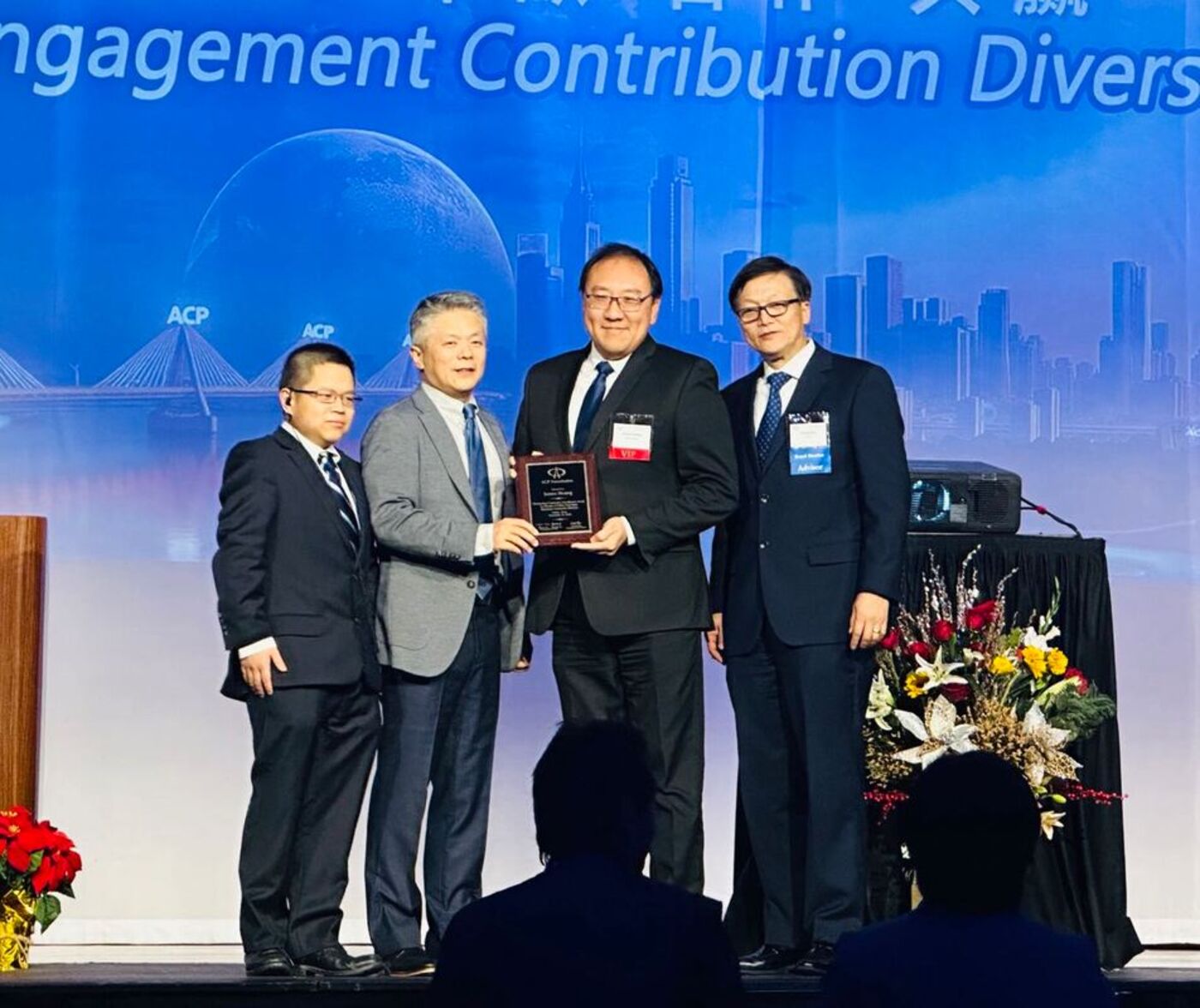 James Huang Wins the ACP Community Service Award
